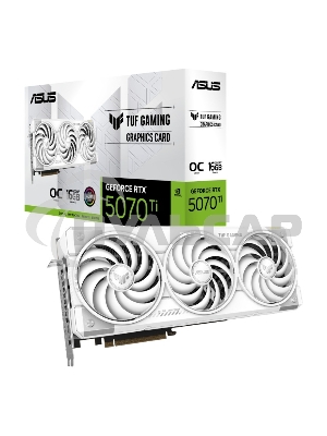 Видеокарта ASUS TUF-RTX5070TI-O16G-WHITEGAMING белый