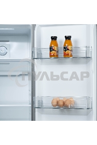 Холодильник Бирюса SBS 541 TBG черный двухкамерный 343/198 л морозилка слева, NoFrost, Side-by-side