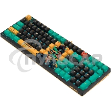 Клавиатура проводная A4Tech Bloody AT98 Renegade USB черный/зеленый