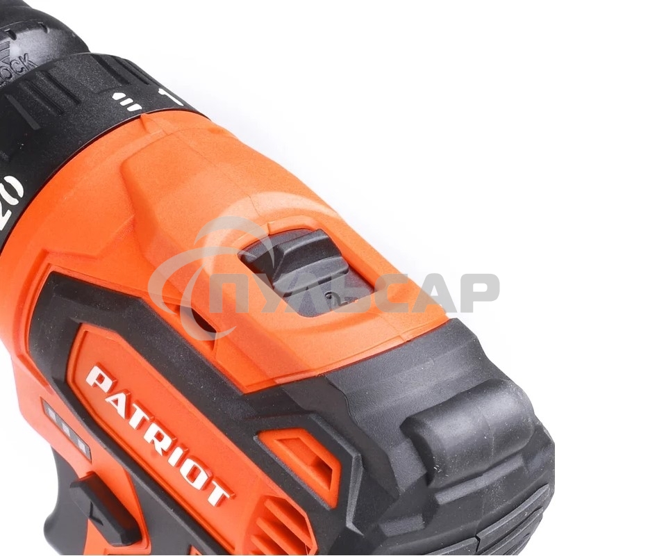 Дрель-шуруповерт Patriot BR 369Li, Аккумуляторная, 12В, 2 АКБ, Кейс