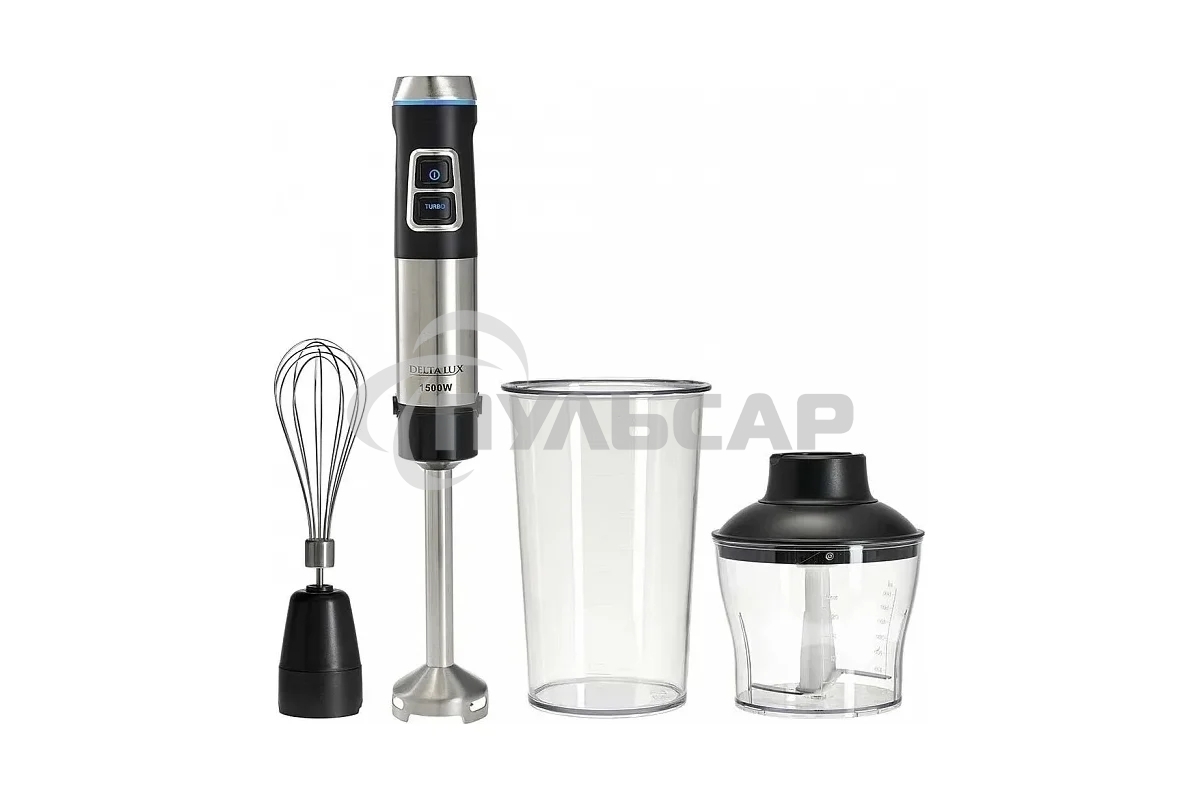Блендер погружной DELTA LUX DE-7005B черный