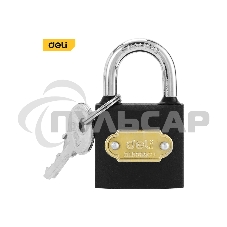 Замок навесной Deli DL508901 стальной, 32мм Замок навесной Deli DL508901 стальной, 32мм