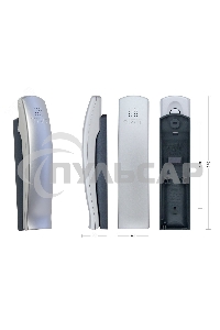 Устройство квартирное переговорное с регулировкой громкости вызова VIZIT УКП-7М Серебристый металлик