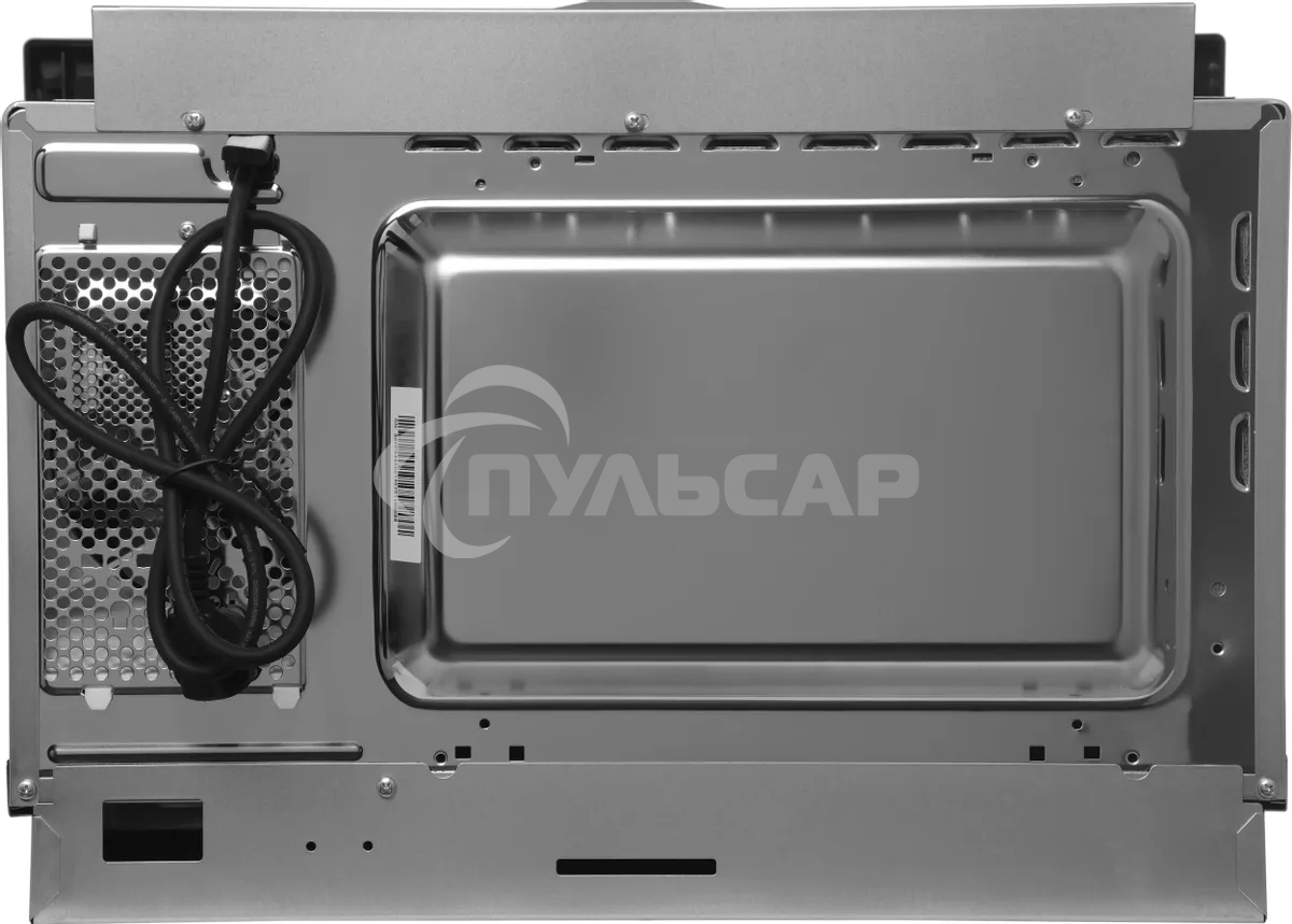 Микроволновая печь встраиваемая Domfy DM2540BW BG черный, 25 л, 900 Вт, переключатели - поворотный механизм/кнопки