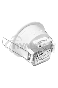 Датчик движения EKF dd-ms-100 (ИК) MS-100 (ДД) встраив. 1200 Вт 360 град. до 6 м IP20