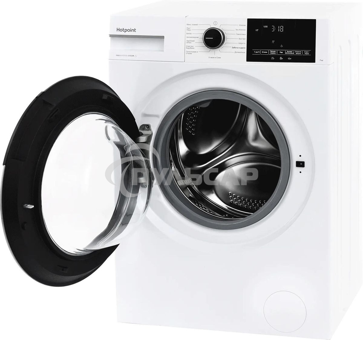 Стиральная машина Hotpoint WSH 7290 VWB белый, загр. фронтальная макс.: 7 кг 1200 об/мин класс: А
