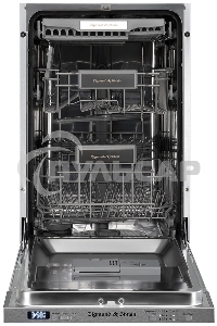 Встраиваемая посудомоечная машина Zigmund & Shtain DW 301.6, нержавеющая сталь, 60 см, 15 компл., 49 дБ, класс A++