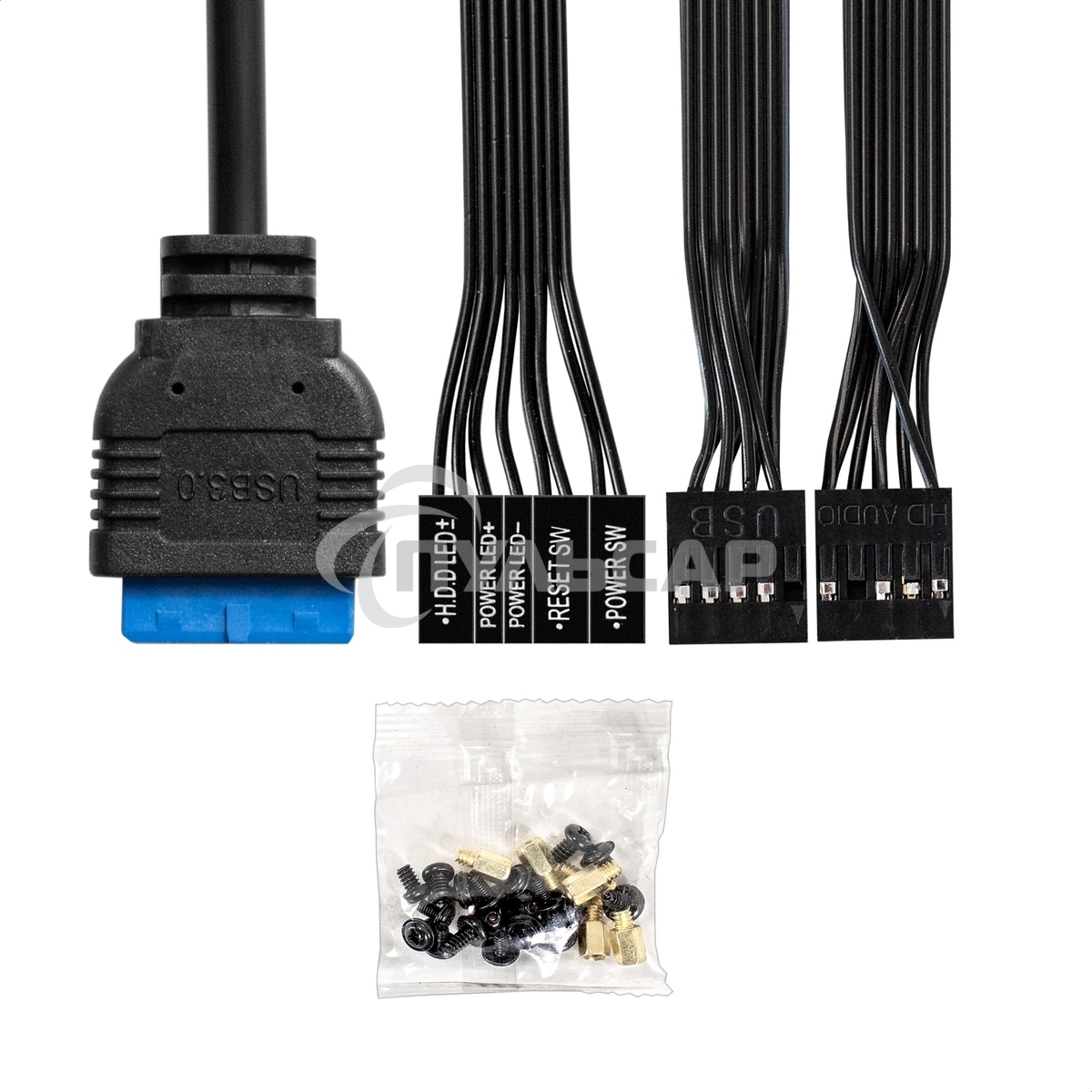 Компьютерный корпус Minitower ExeGate BAA-303MU (mATX, без БП, 2*USB+1*USB 3.0, HD Audio, черный)