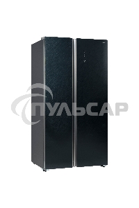 Холодильник Бирюса SBS 541 TBG черный двухкамерный 343/198 л морозилка слева, NoFrost, Side-by-side