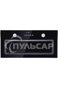 Вытяжка встраиваемая Maunfeld Trapeze 601GG черный, 60 см, 1150 куб. м/ч, 54 дБ