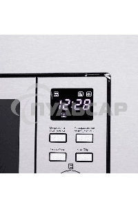 Микроволновая печь встраиваемая Maunfeld MBMO.20.7S нержавеющая сталь, 20 л, 800 Вт, переключатели - поворотный механизм/кнопки