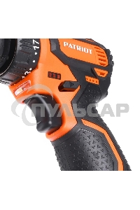 Дрель-шуруповерт Patriot BR 369Li, Аккумуляторная, 12В, 2 АКБ, Кейс