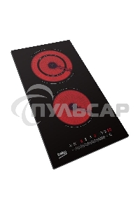 Встраиваемая электрическая варочная поверхность Beko HDC 32400 TO, Черный