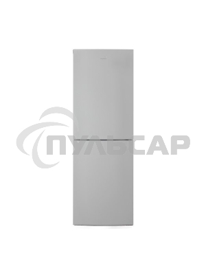 Холодильник Бирюса М6131 металлик двухкамерный 210/135 л морозилка снизу, автоматическое оттаивание