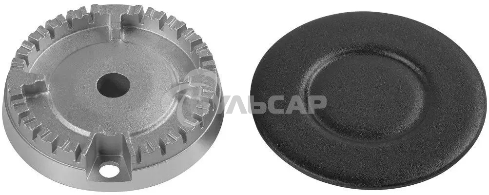 Газовая варочная панель HOMSair HGG641EWH независимая, белый