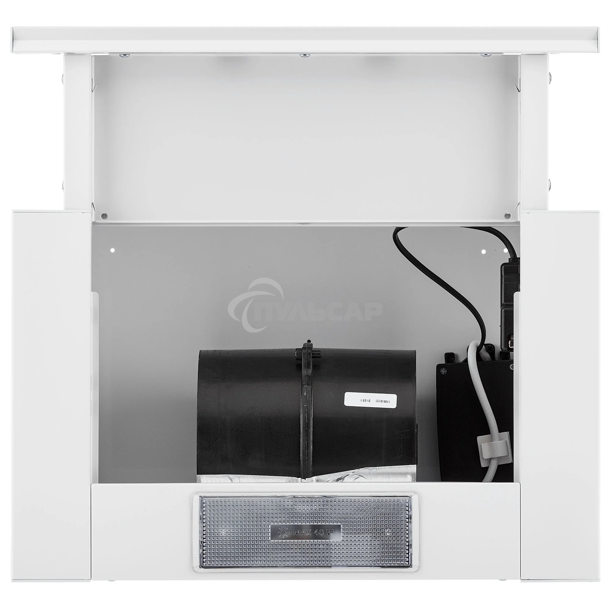 Вытяжка телескопическая Krona Kamilla 450 White белый, 45 см, 507 куб. м/ч, 38 дБ