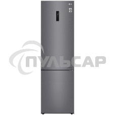 Холодильник LG GA-B509CLSL графитовый двухкамерный 277/107л морозилка снизу, No Frost