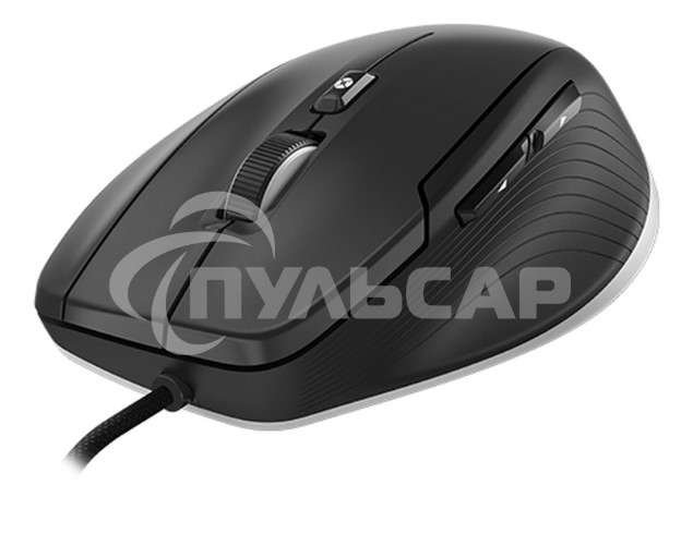 Мышь проводная 3DConnexion CadMouse Compact (3DX-700081) черный, 7200 dpi, USB Type-A, кнопки - 7