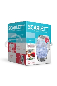 Чайник электрический Scarlett SC-EK27G37 (белый)