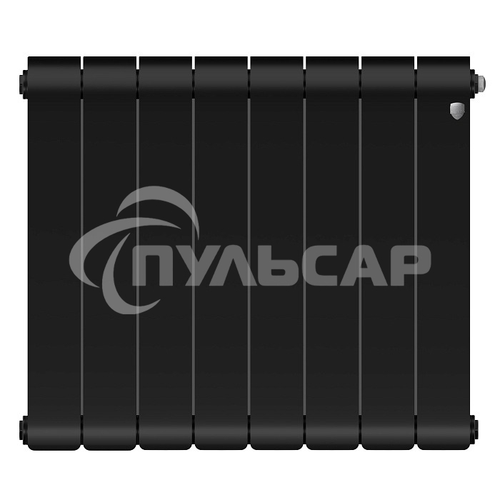 Радиатор биметаллический Royal Thermo Infinity 500 Noir Sable VR80 - 8 секц.