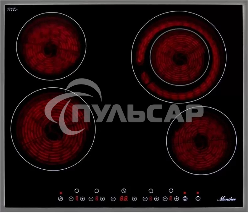 Индукционная варочная панель Monsher MKFC 645 черный