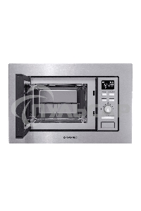 Микроволновая печь встраиваемая Maunfeld MBMO.20.7S нержавеющая сталь, 20 л, 800 Вт, переключатели - поворотный механизм/кнопки
