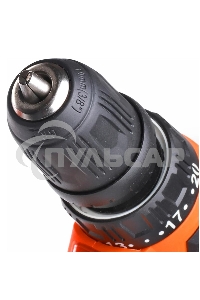 Дрель-шуруповерт Patriot BR 369Li, Аккумуляторная, 12В, 2 АКБ, Кейс