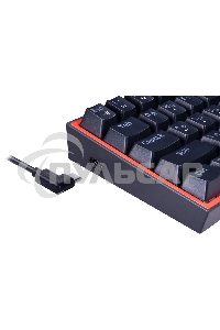 Клавиатура проводная REDRAGON Fizz RU черный