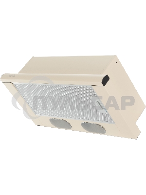 Вытяжка встраиваемая Elikor Интегра 60П-400-В2Л кремовый, 60 см, 400 куб. м/ч, 55 дБ