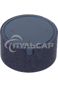 Умная колонка Яндекс Станция Мини, 10Вт, с голосовым ассистентом Алиса на YaGPT, с LED-часами, синий