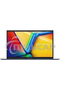 Ноутбук Asus Vivobook 17 X1704VA-AU661 синий 90NB10V2-M00SJ0 U-series U300 8Gb SSD 512Gb Intel UHD Graphics 17.3