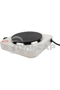 Эл.плитка Добрыня DO-2206W белая, 1конф.1,0кВт,чугун