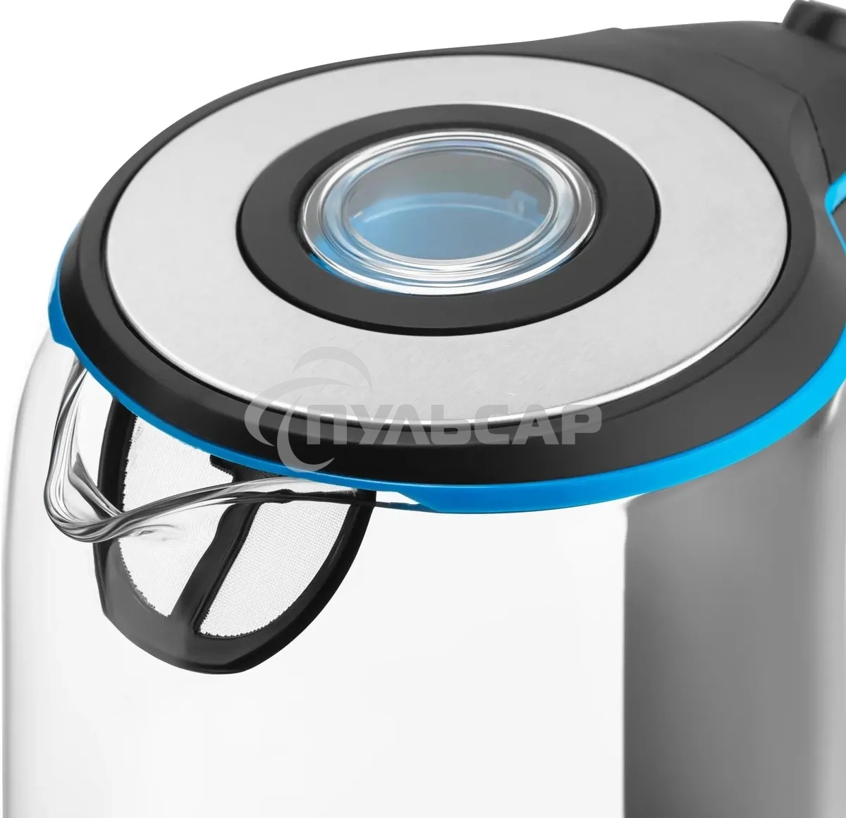 Чайник электрический Vitek VT-7028 1.7л. 2200Вт прозрачный корпус: стекло