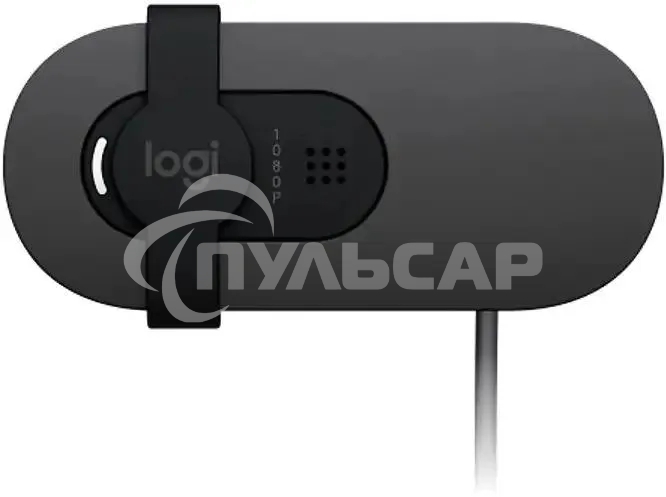 Веб-камера Logitech HD Webcam Brio 100 черный 2Mpix (1920x1080) USB-A с микрофоном (960-001587)