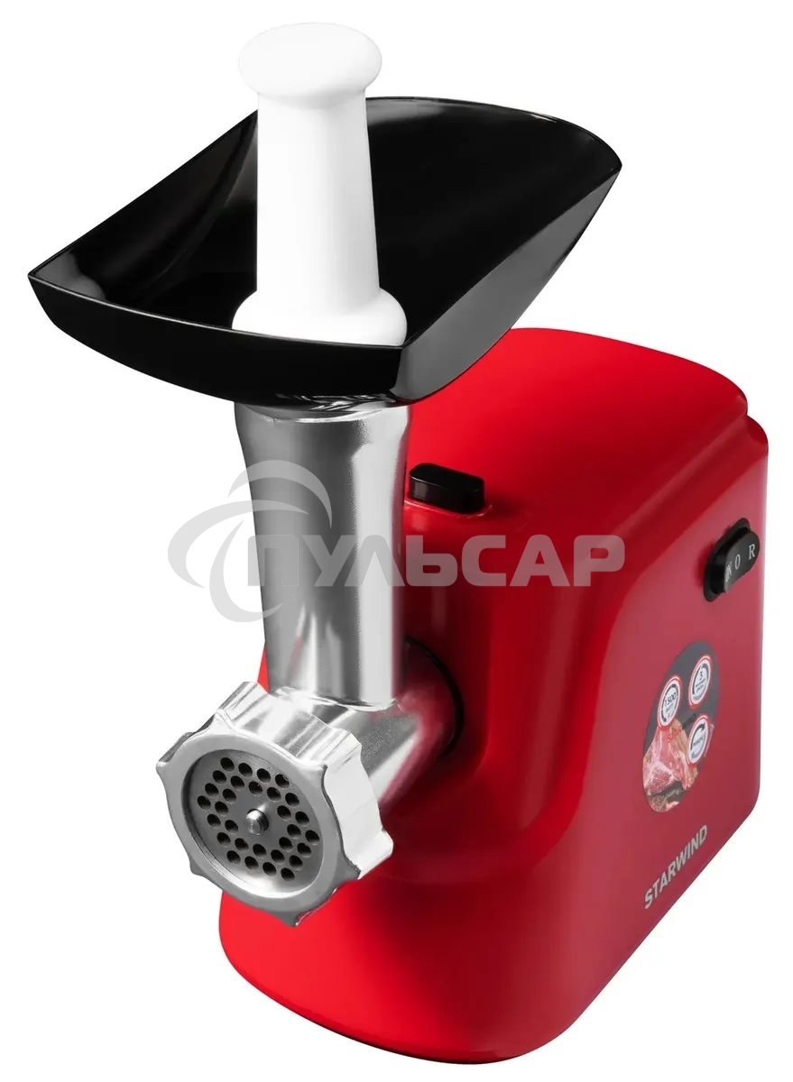 Мясорубка электрическая Starwind SMG3225 1500Вт красный