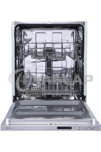Встраиваемая посудомоечная машина Бирюса DWB-612/5, серебристый, 59.8 см, 12 компл., 49 дБ, класс A++