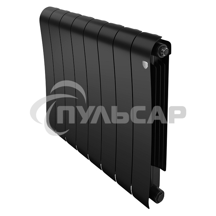 Радиатор биметаллический Royal Thermo Infinity 500 Noir Sable VR80 - 8 секц.