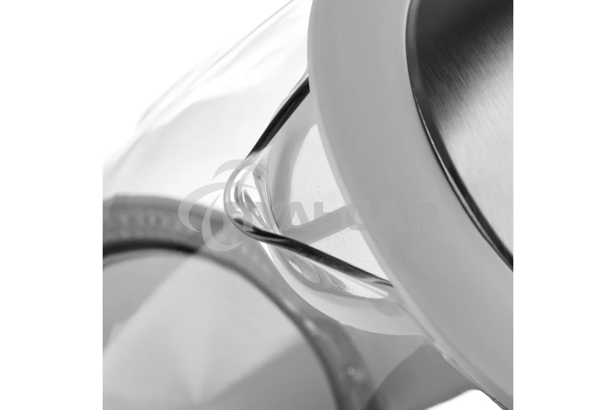 Чайник электрический BRAYER BR1040WH 2220Вт, 2 л, стекл., белый.