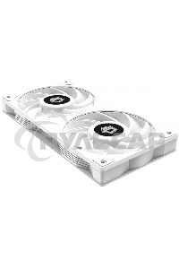 Вентилятор ID-COOLING ICEFAN 240 ARGB SNOW белый 120мм 2000rpm 31db 4-pin