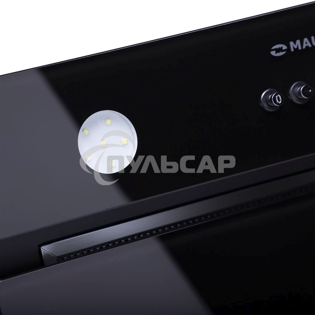 Вытяжка встраиваемая Maunfeld Trapeze 601GG черный, 60 см, 1150 куб. м/ч, 54 дБ