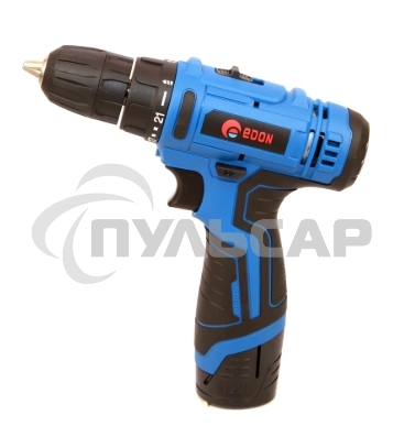 Дрель-шуруповерт Edon CF-1201N, Аккумуляторная, 12В, 2 АКБ, Кейс