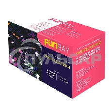 Гирлянда светод. Funray Минишарики, SE-MINI-110W, 10М, 100LED, хол.белый,темно-зел.шн 0,7м, контр,