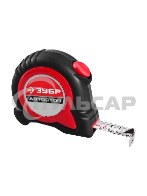 Рулетка с автостопом ЗУБР Автостоп 5м х 25мм