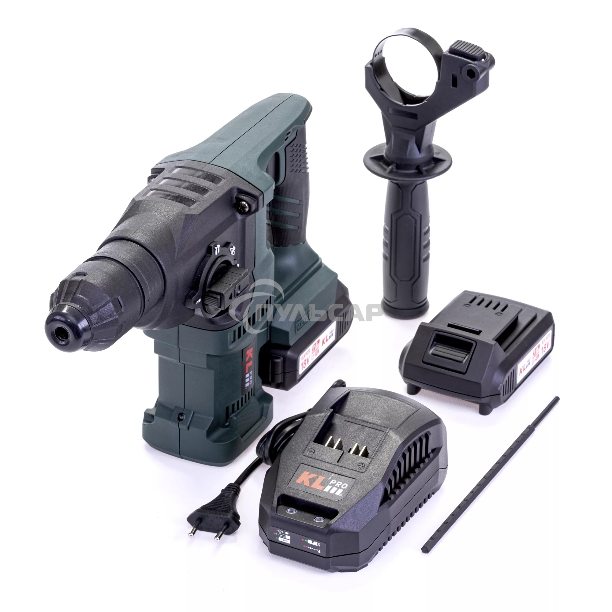 Профессиональный бесщеточный перфоратор аккумуляторный KLPRO KLPM18BH-20