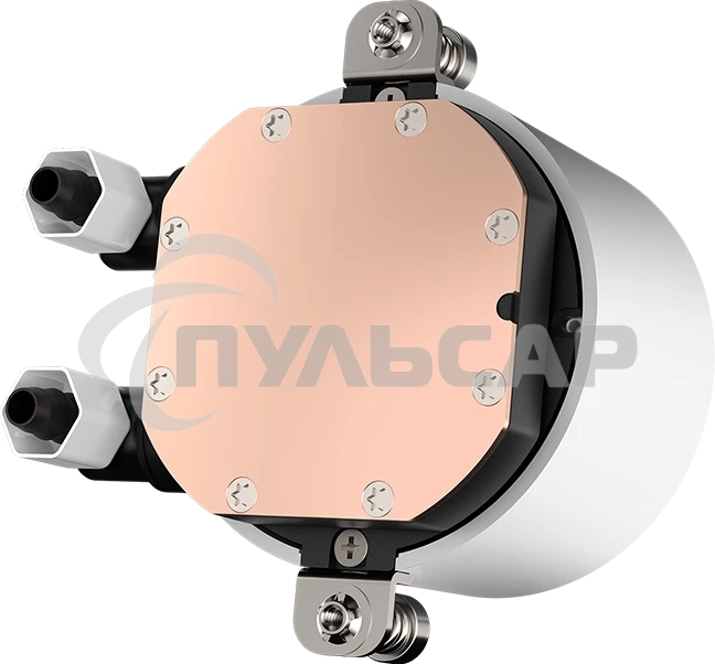 Система охлаждения PCCooler DA240 ARGB WH (270W, 240мм, белый, ARGB/ Fans: 2x120мм, 73.6CFM, -dBA, 1800RPM/ Pump height 55мм, -dBA, 3000RPM, Rad thickness 27мм/ S: 1851, 1700, 1200, 20XX, 115X, AM5, AM4)