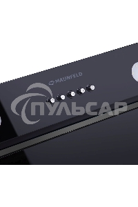 Вытяжка встраиваемая Maunfeld Trapeze 601GG черный, 60 см, 1150 куб. м/ч, 54 дБ