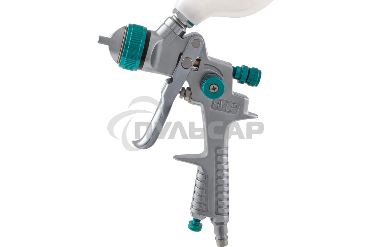 Краскопульт пневматический STELS ag 801 hvlp 57360гравитационный сопло 1.5мм и 1.8мм