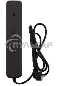 Сетевой фильтр Buro 500UNH-5-BG 5м (5 розеток) черный/серый (коробка)