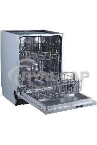 Встраиваемая посудомоечная машина Бирюса DWB-612/5, серебристый, 59.8 см, 12 компл., 49 дБ, класс A++
