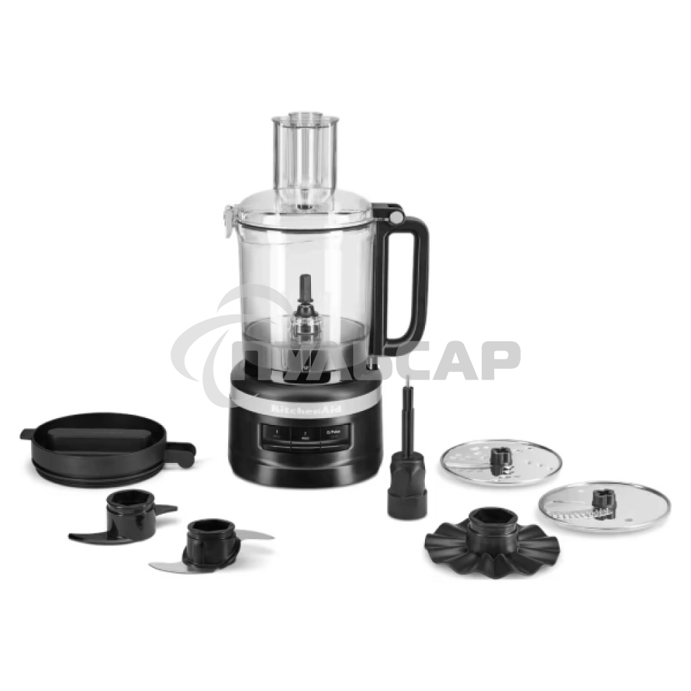 Кухонный комбайн KitchenAid 5KFP0921EBM, матовый черный, 2.1л